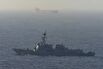 USS Michael Murphy patrols the Arabian Sea on April 15.