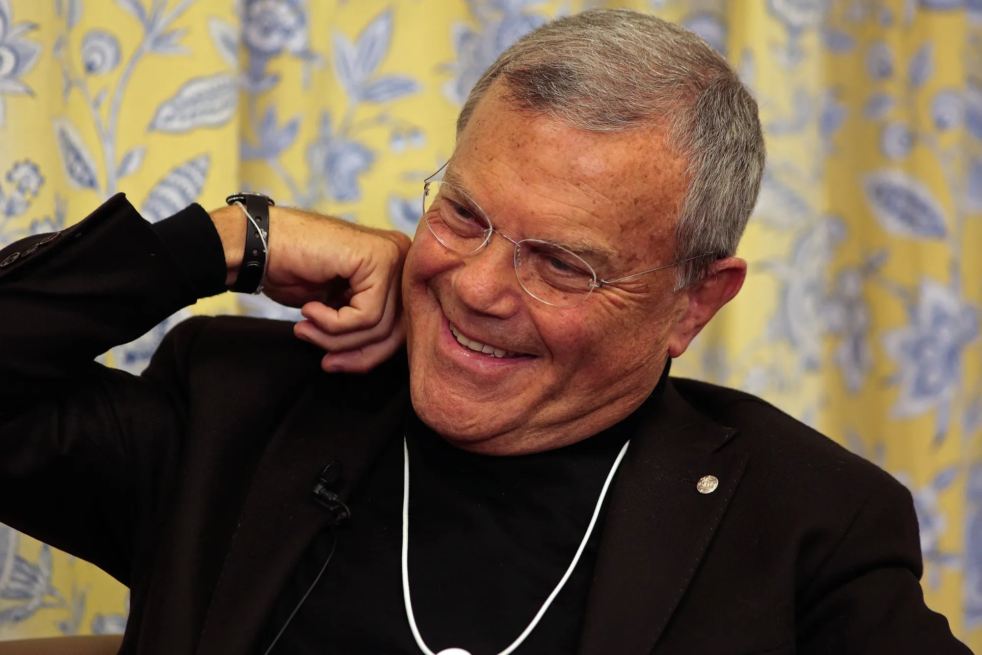 Martin Sorrell&nbsp;at Davos, Switzerland.