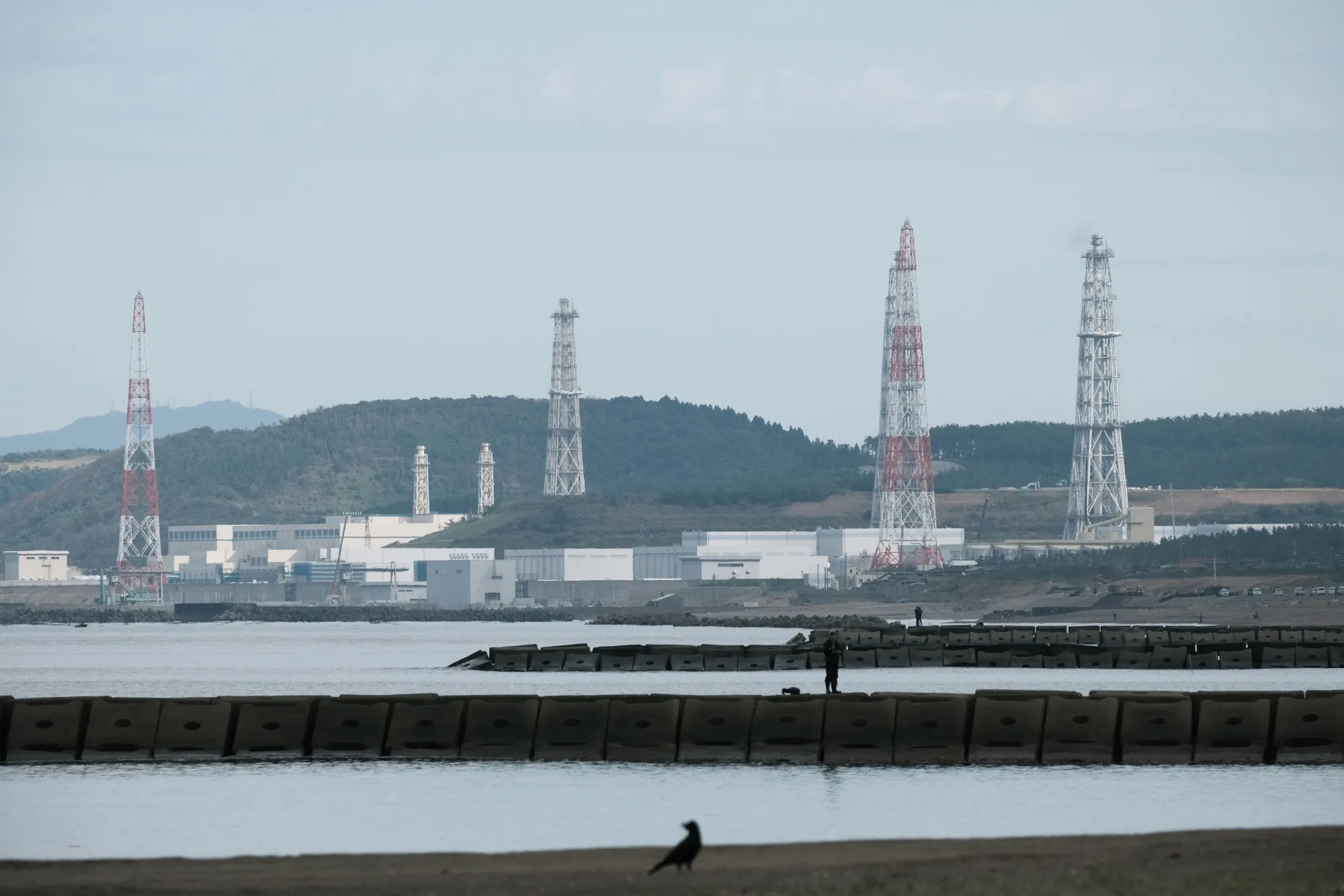 The Kashiwazaki Kariwa nuclear power station in Niigata Prefecture.