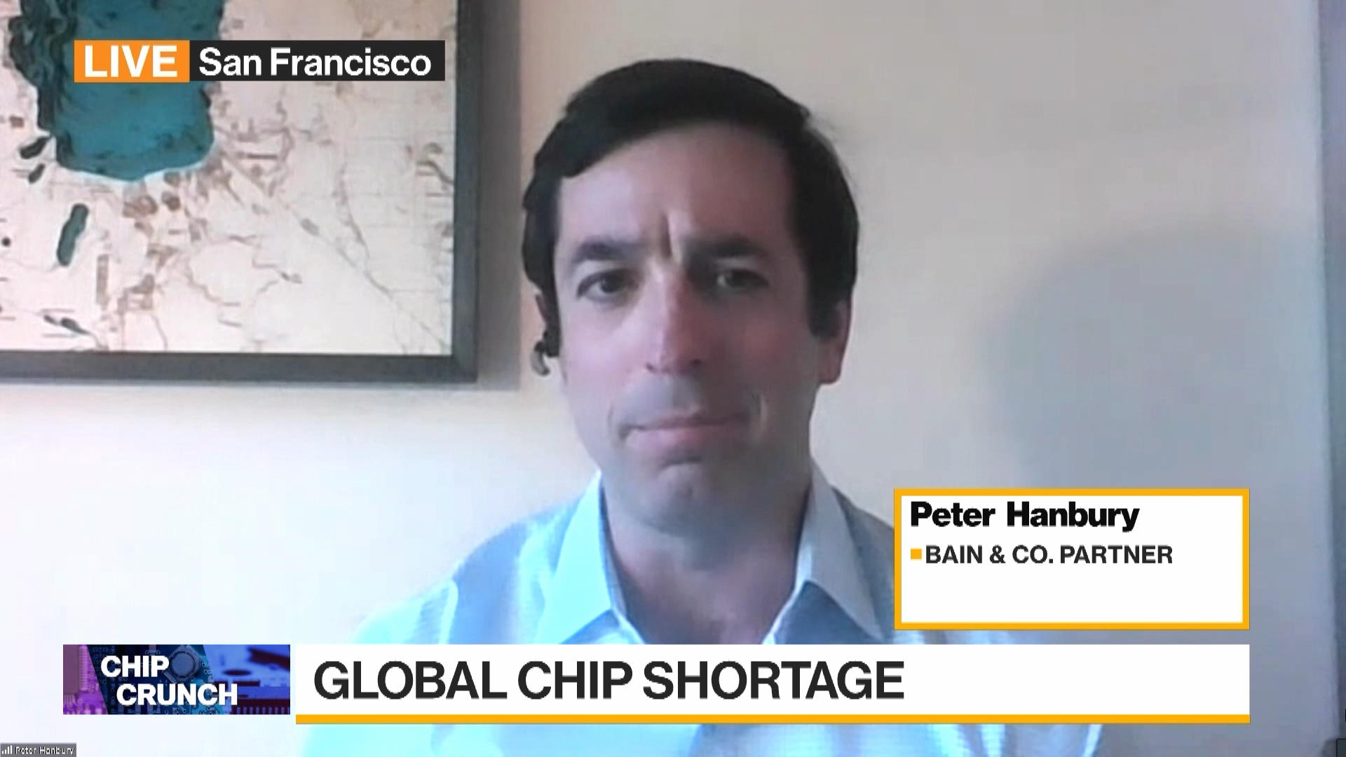 Watch Chip Crunch May Last Through End of 2021, Bain & Co.'s Hanbury