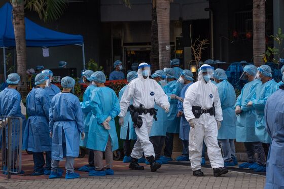 China Offers Hong Kong Covid Test Help as Outbreak Spreads
