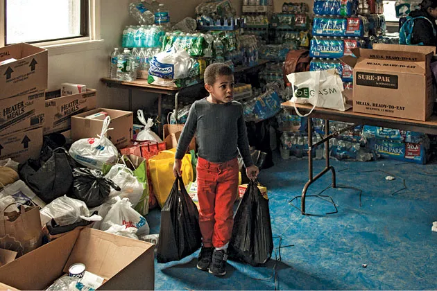 Volunteers used Recovers.org to organize donation centers in Brooklyn and Queens after Hurricane Sandy