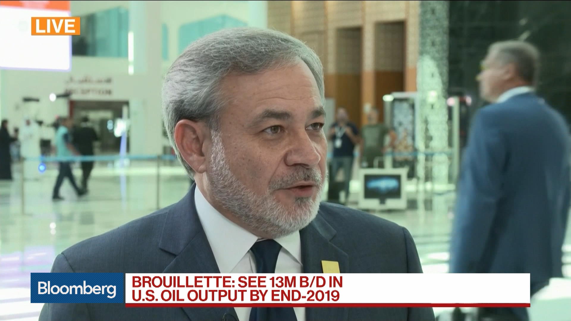 Dan Brouillette, Deputy Energy Secretary: U.S. To Produce 13 Million  Barrels Of Oil/Day By End 2019