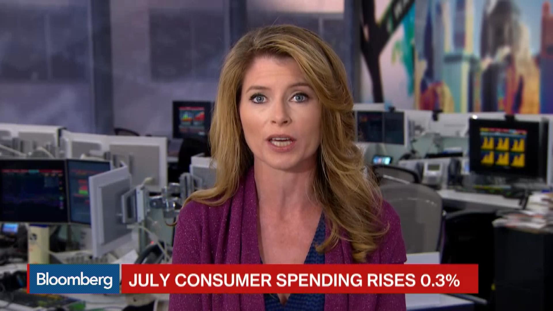 Watch U.S. Consumer Spending Rises On July Wage Gains - Bloomberg