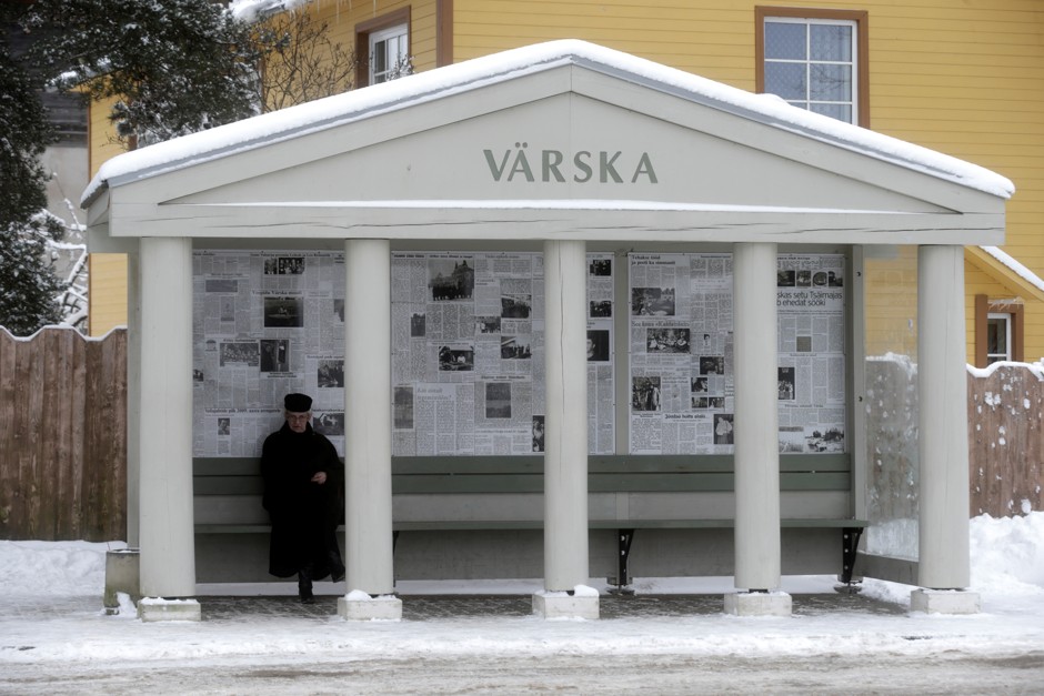 Not only is this bus stop in the Estonian town of Värska exceptionally classy, but the bus ride itself will soon be free.