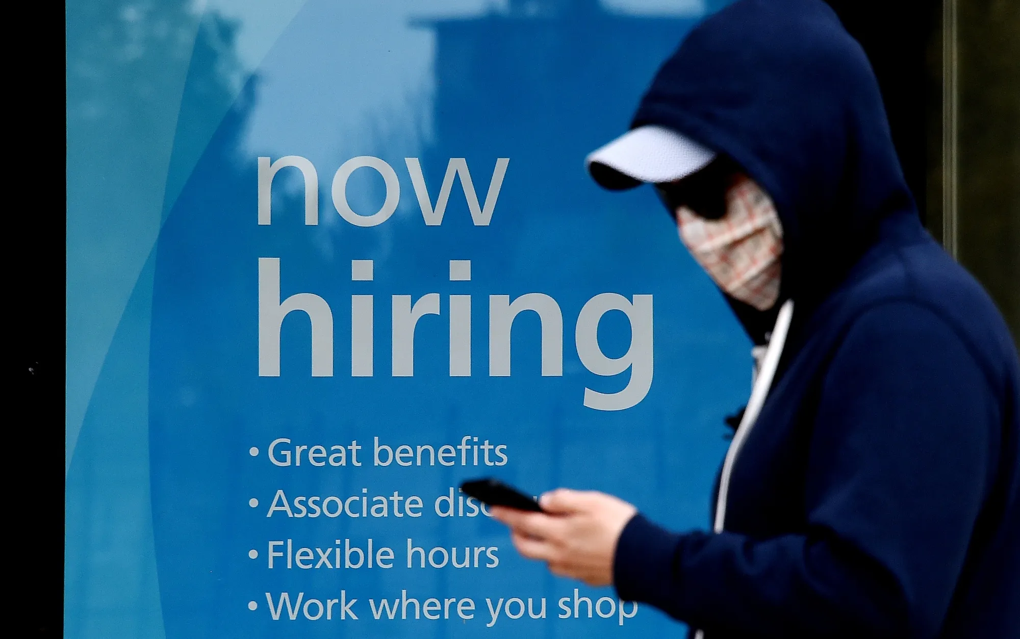 The unemployment data are&nbsp;what counts, for the Fed at least.