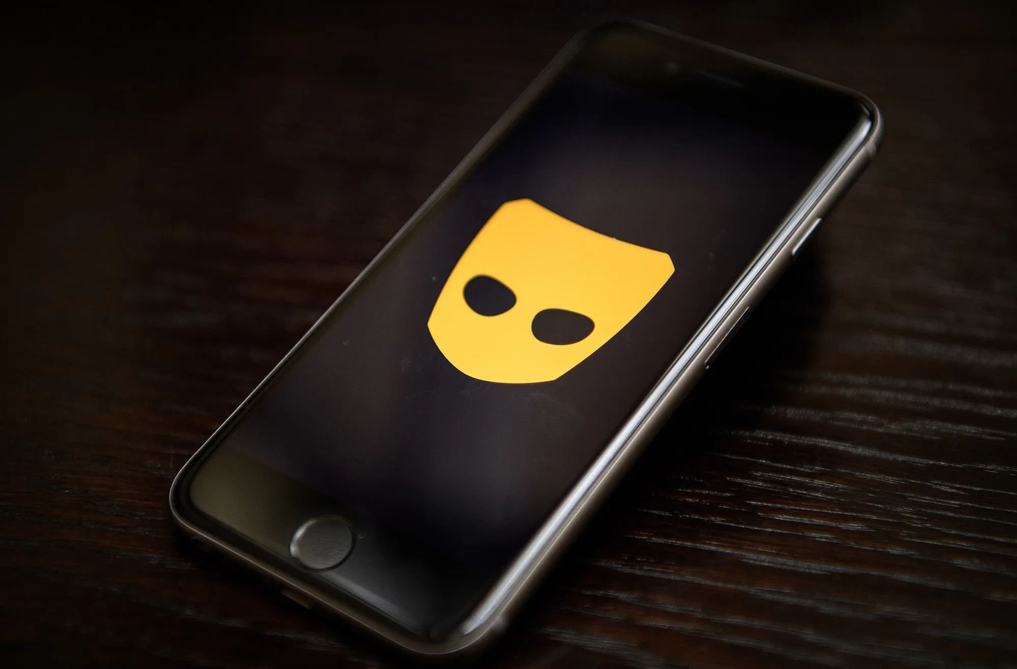 The Grindr app