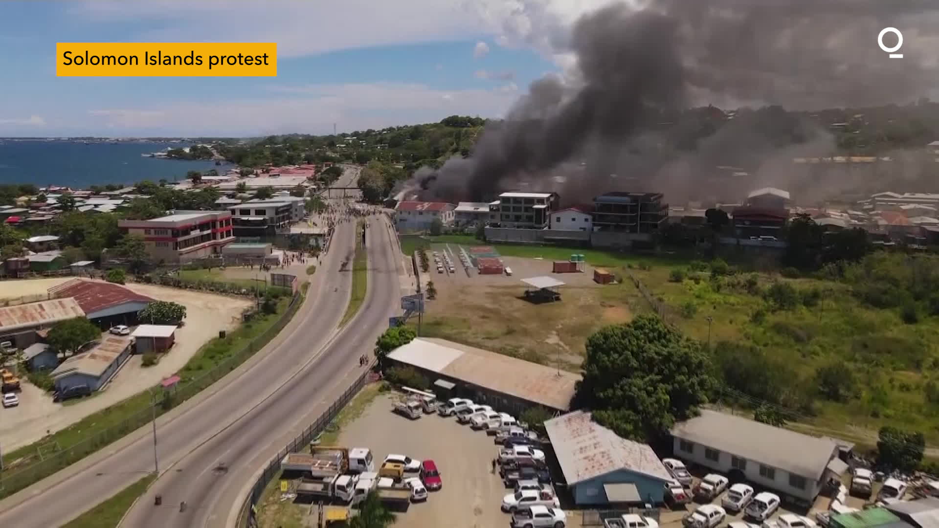 Solomon Islands leader blames foreign powers for unrest