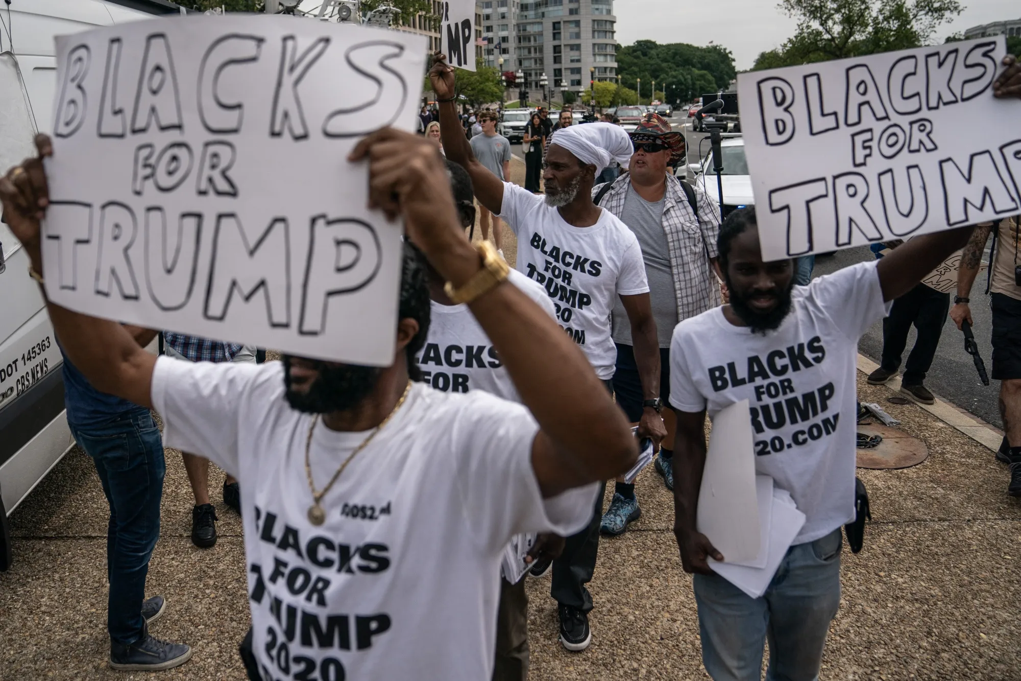 The hope is to counter inroads Republican Donald Trump made in recent years, particularly with younger Black men.