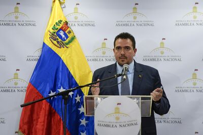 VENEZUELA-CRISIS-OPPOSITION-GONZALEZ