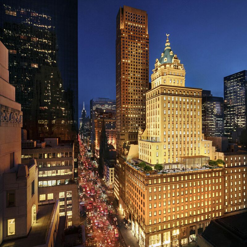 Aman Resorts Coming To New York With Multimillion Dollar Condos The Crown Building On Fifth Avenue In Manhattan