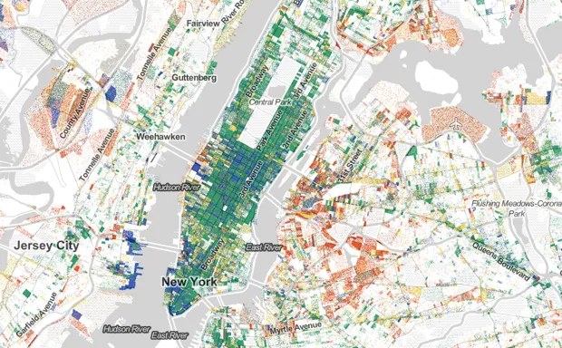 Mapping Every Single Job in the United States - Bloomberg