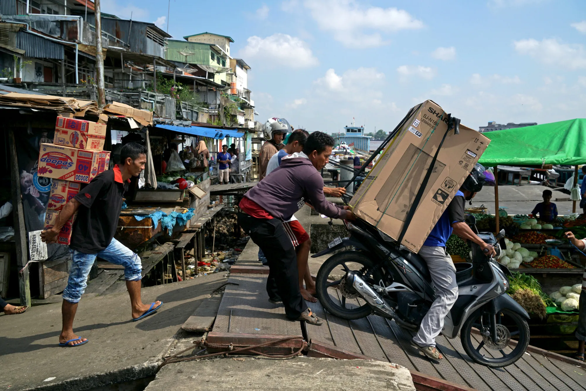 General Views of West Kalimantan's Capital Pontianak