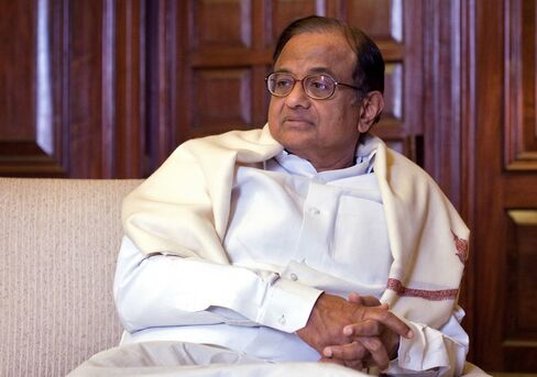Indian Home Minister Palaniappan Chidambaram