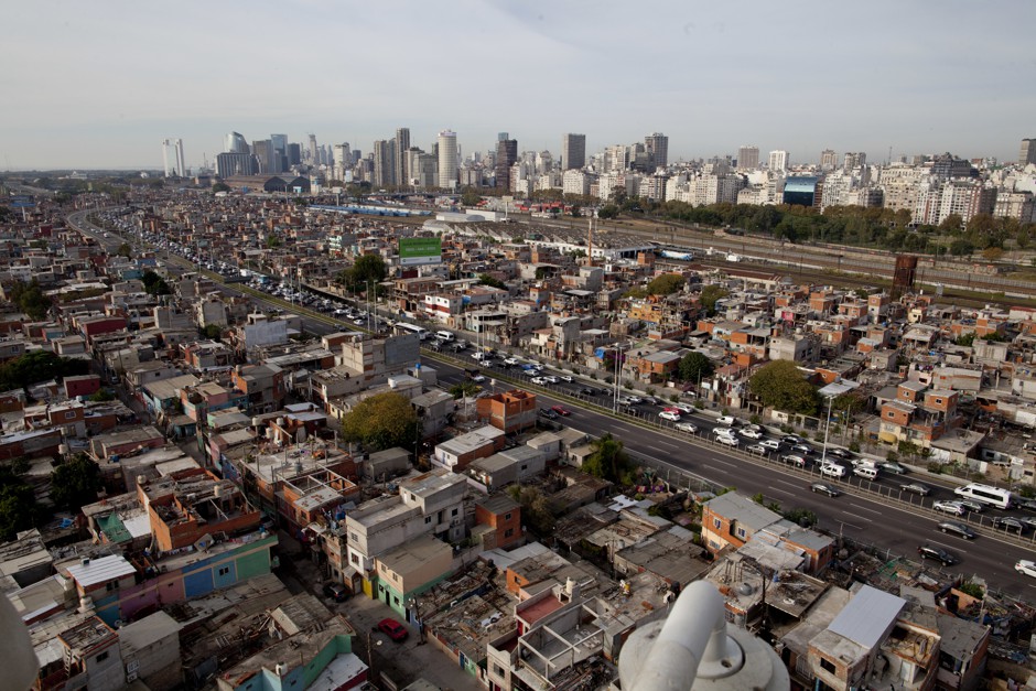 Villa 31, an informal settlement in Buenos Aires—a city experiencing both developing-country and developed-country symptoms of the global housing crisis.