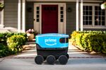 Scout home delivery robot