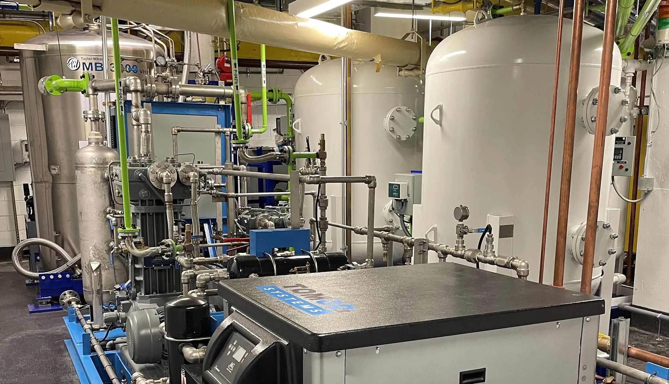 CarbonQuest’s system installed at the Grand Tier.