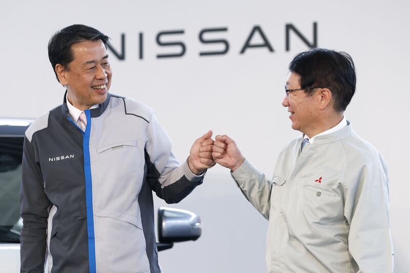 Mitsubishi and Nissan Compact EV Off-line Ceremony
