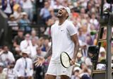 Quieter, Calmer Kyrgios in Wimbledon Quarters Years Later
