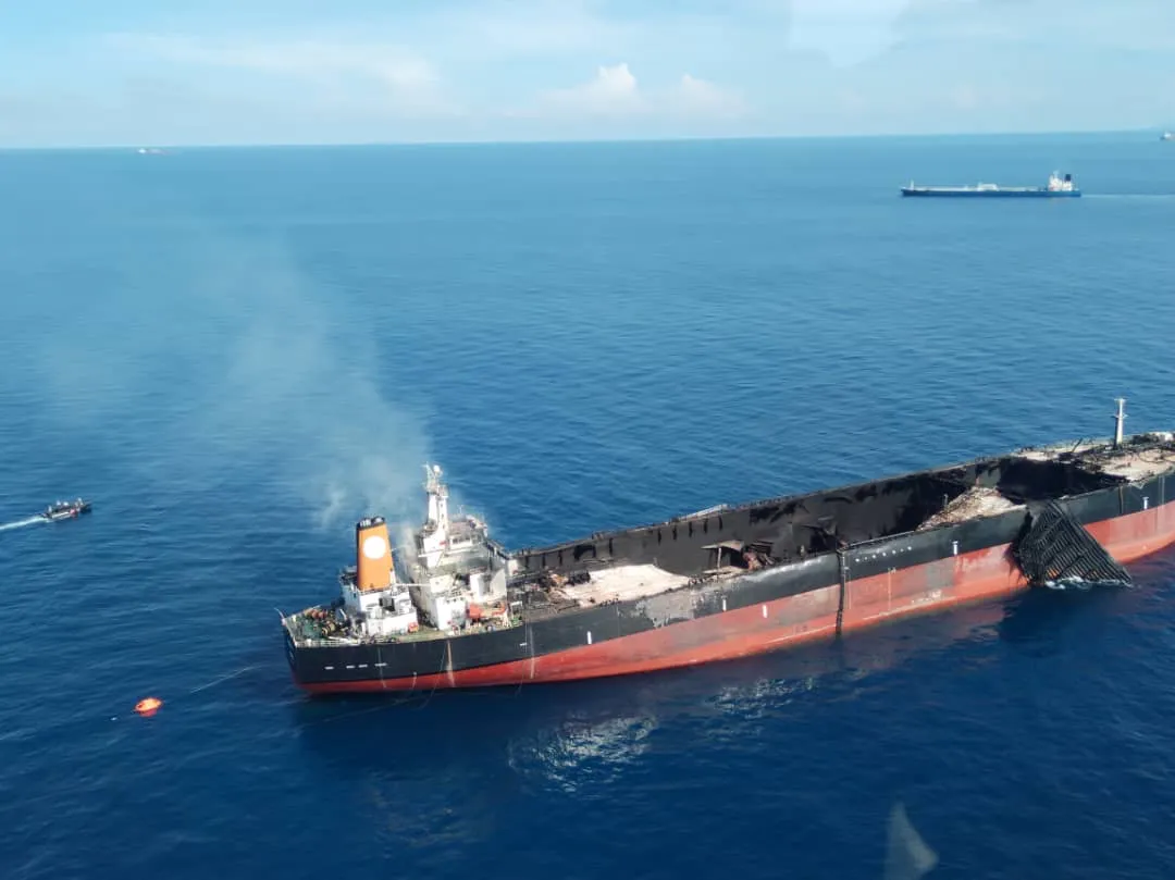 An oil tanker that caught fire on May 1 in the South China Sea highlights the concerns over a shadow&nbsp;fleet following sanctions on Russia.