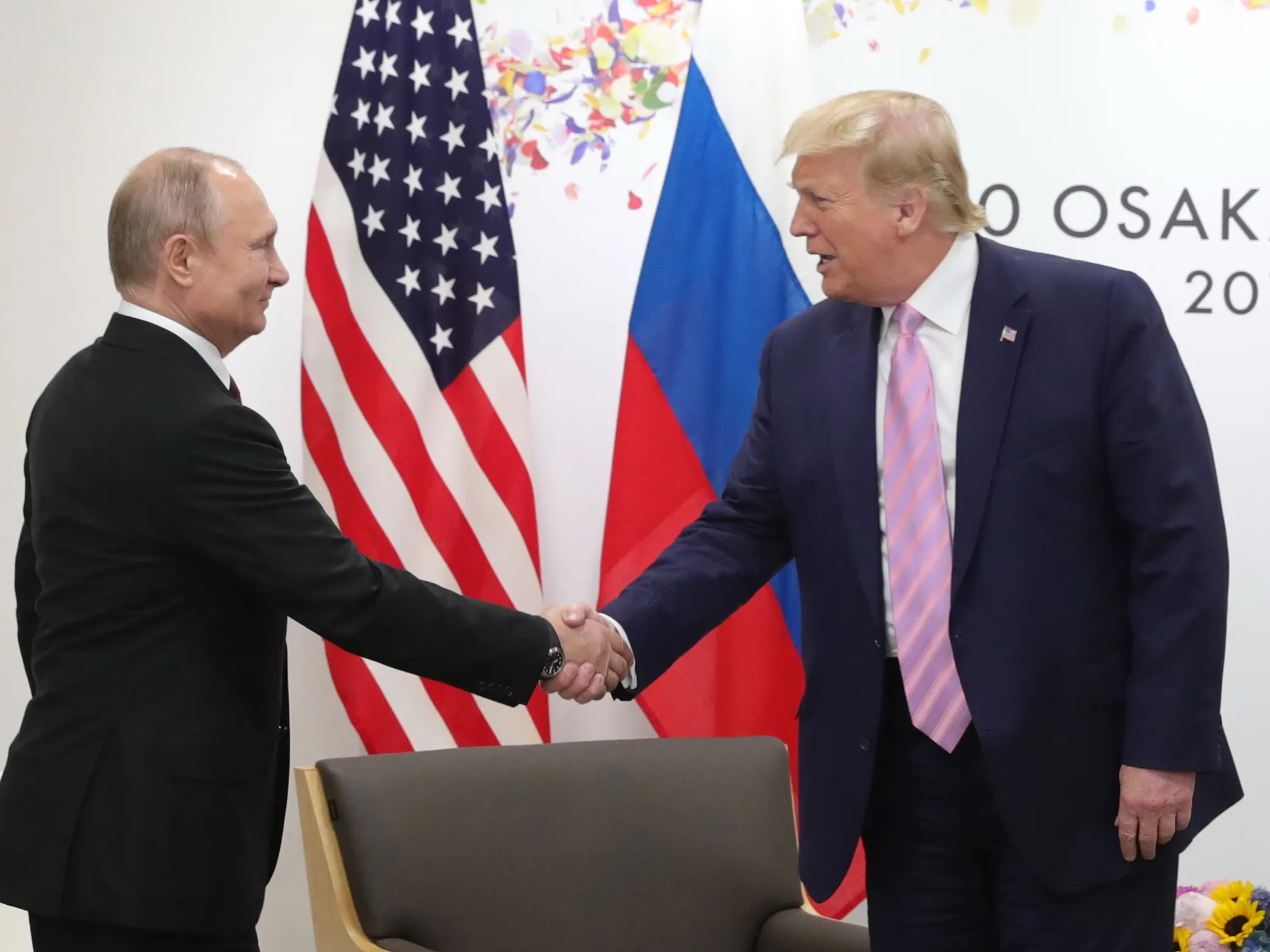 Russian President Vladimir Putin and U.S. President Donald Trump.
