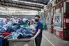 The process of making jeans at Saitex is less labor-intensive than elsewhere, the company says. It also reduces carbon dioxide emissions and other airborne particles.