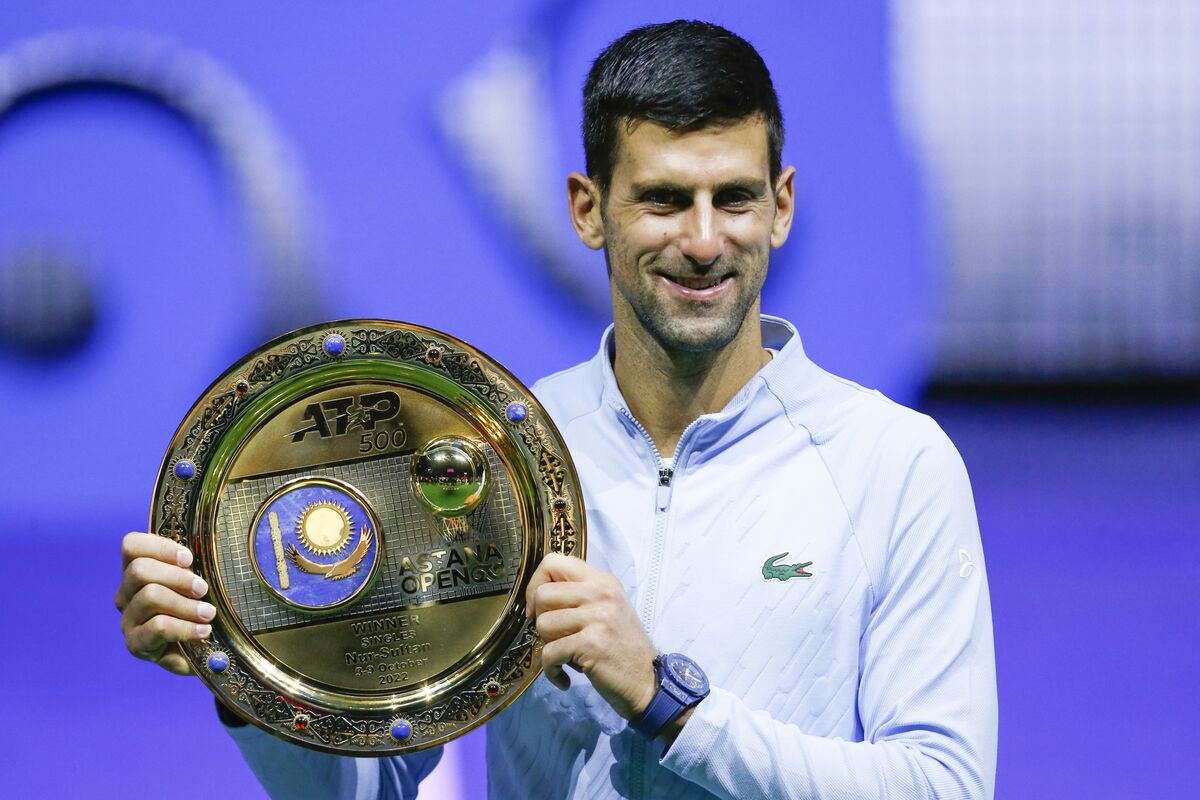 Djokovic Wins Astana Final in Straight Sets for 90th Title Bloomberg