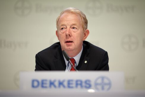 Bayer Chief Executive Officer Marijn Dekkers