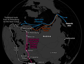 relates to Russia Builds New Asia Trade Routes to Weaken Sanctions Over War
