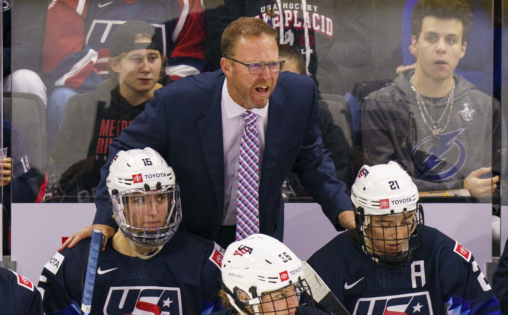 US Women's Hockey Coach Joel Johnson Deftly Juggles 2 Jobs - Bloomberg