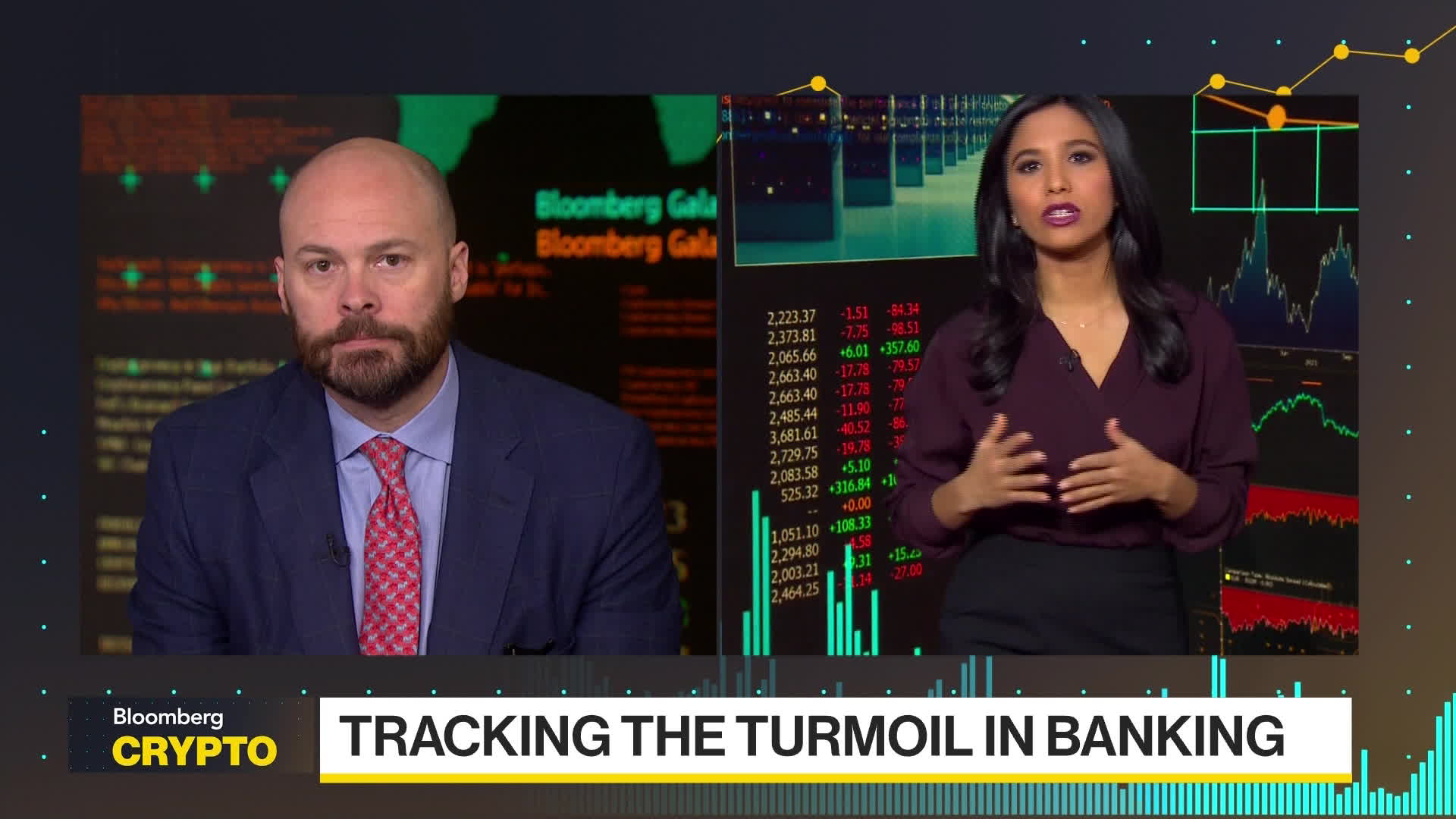 Watch Connecting Crypto To The Banking Crisis - Bloomberg