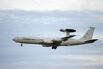 A NATO Boeing E-3A surveillance aircraft.