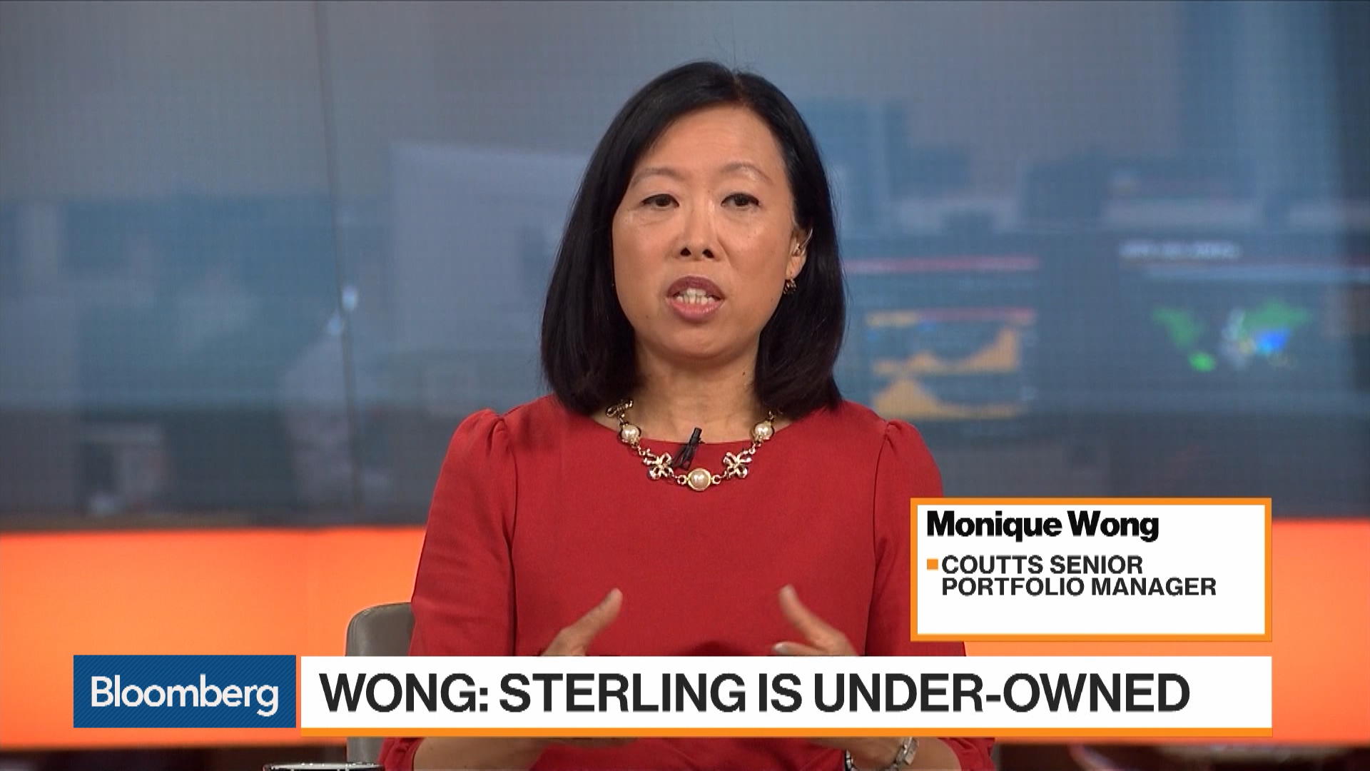 Watch Coutts & Co. Senior Portfolio Manager Monique Wong on Sterling ...