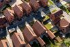 Newly built homes in Ripley, UK.