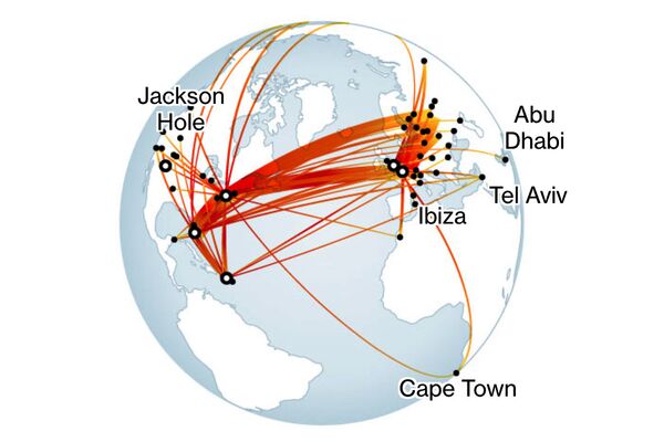 The Flight Network Behind Jeffrey Epstein’s Trafficking Operation