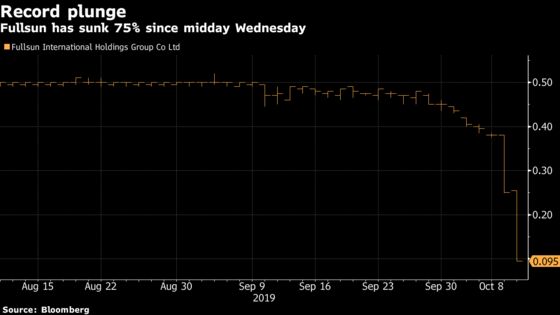Shares of Chinese Developer Plunge by a Record 62% in Hong Kong