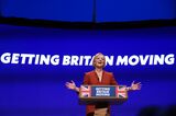 UK Prime Minister Liz Truss Delivers Keynote Speech At Conservative Party Conference