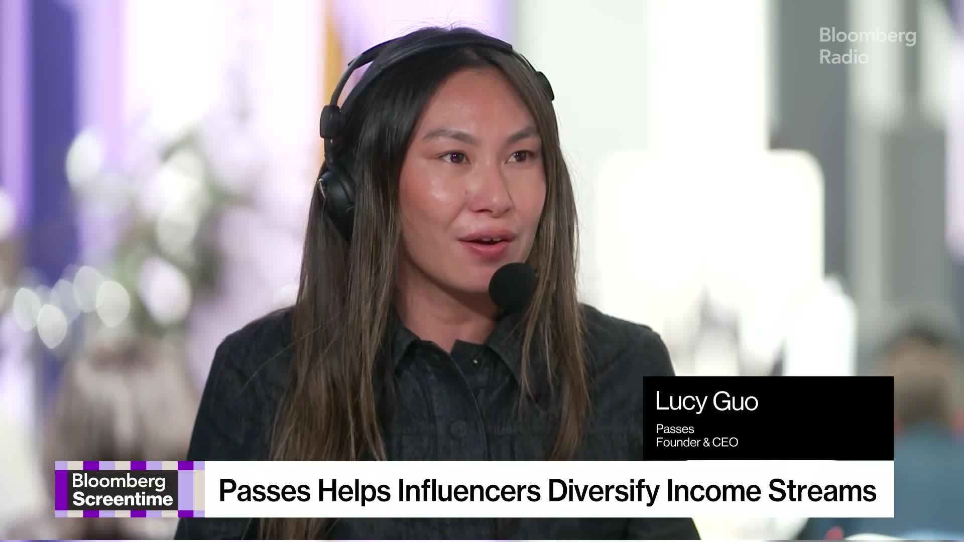 Watch Passes Platform Helps Influencers Diversify Income Streams - Bloomberg
