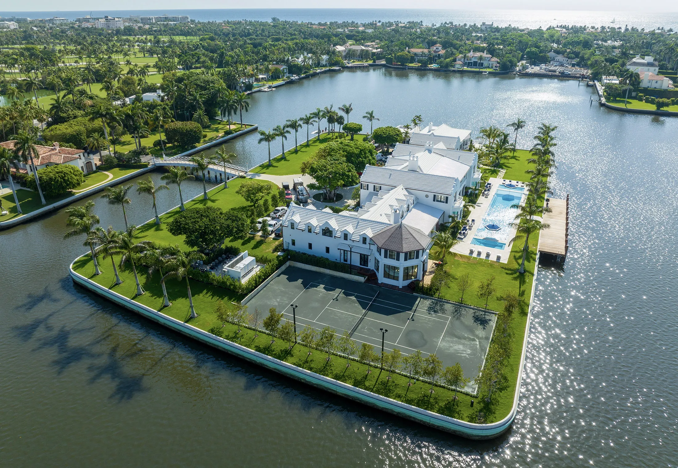 Dorrell paid $150 million last year for Tarpon Island.