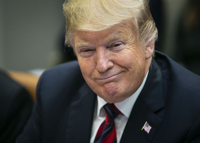 President Trump Receives Briefing On Drug Trafficking On The Southern Border