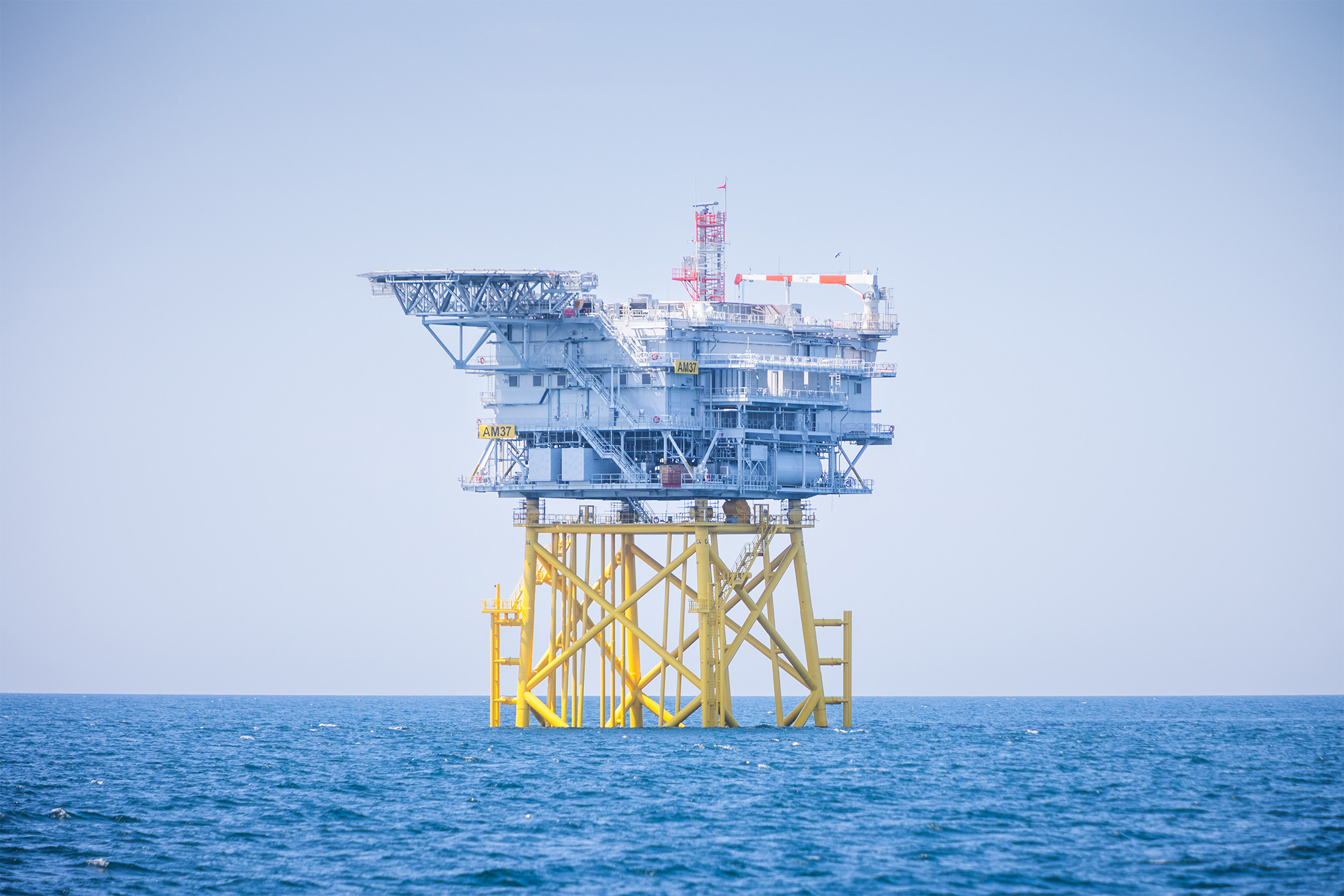 Offshore substation is expected to deliver electricity to shore in October.