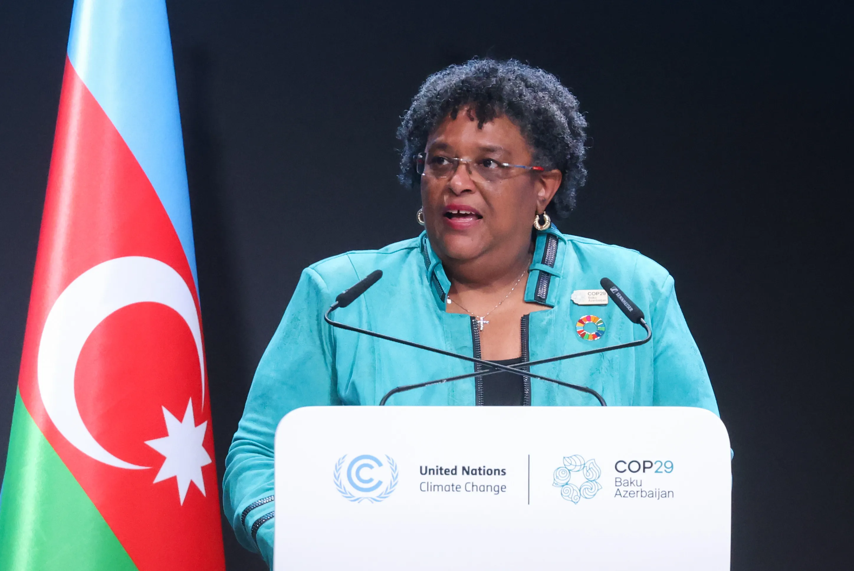 Mottley at COP29.