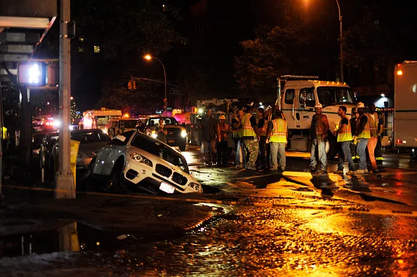 Potholes have gotten picky and now eat BMWs.
