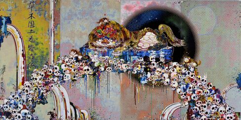 Murakami painting