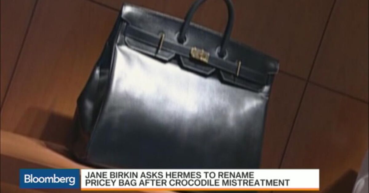 Jane Birkin tells Hermes to change the name of its Birkin bag