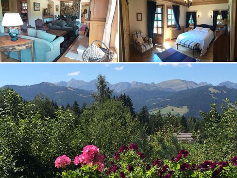 A ski chalet in Megève, France