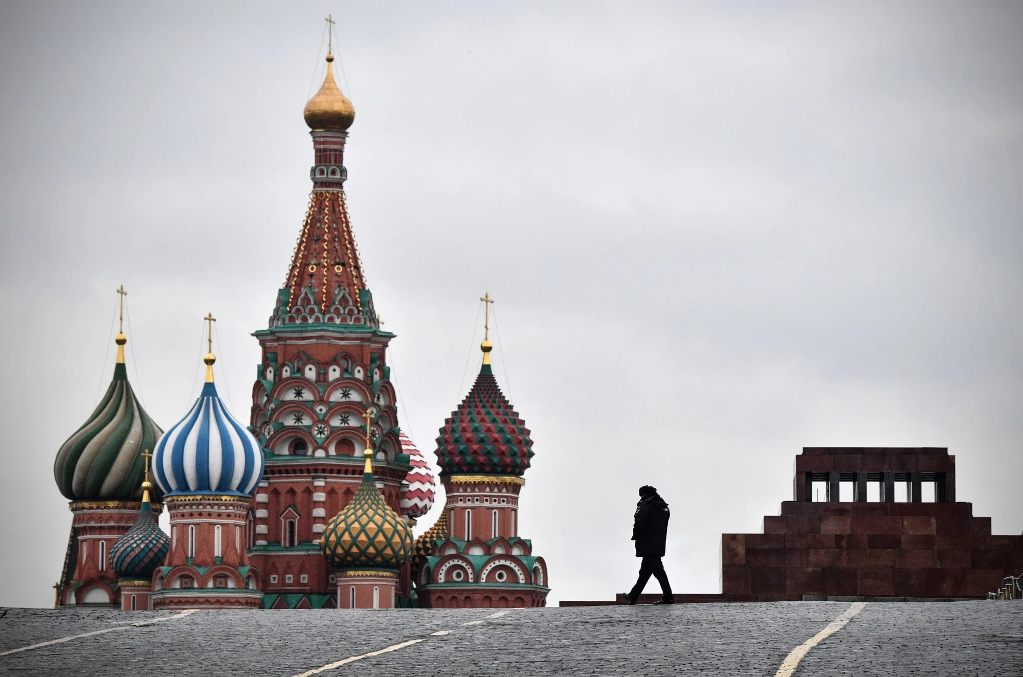 Red Square in Moscow.