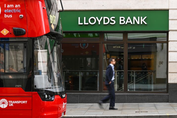 A Lloyds bank branch in London.