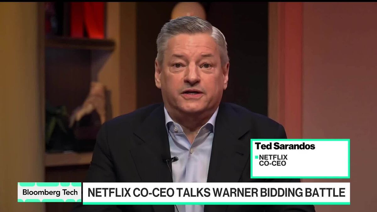 Sarandos Says Warner Bros. Purchase Will Accelerate Netflix Growth
