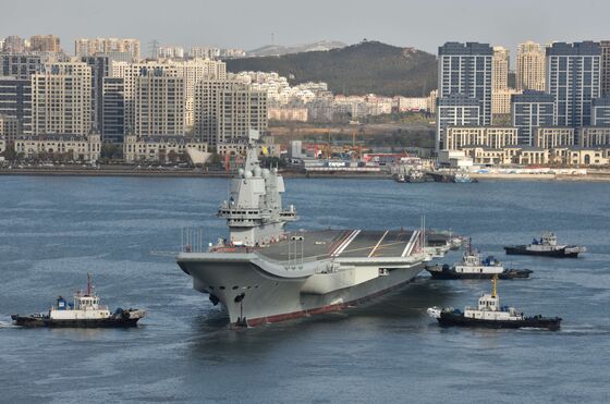 China Hands Over Its First Aircraft Carrier to the Navy